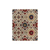 Lee Jofa Ayla Trellis Indigo/Red Upholstery Fabric