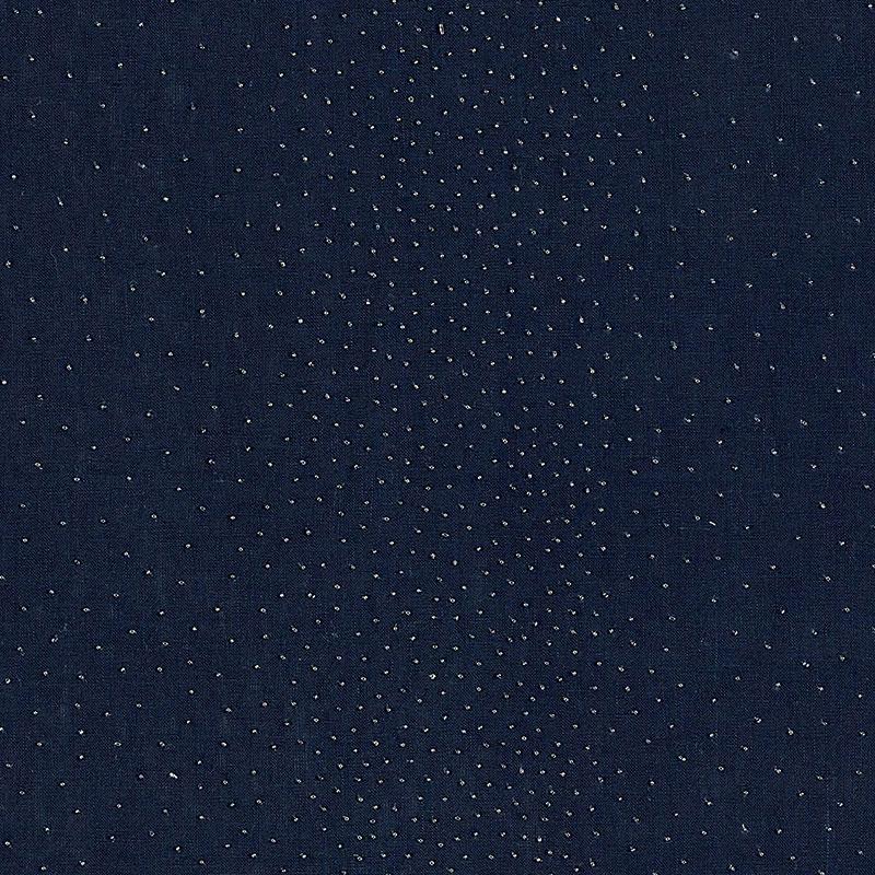 Schumacher Northern Lights Midnight Fabric