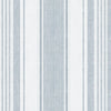 Borastapeter Linen Stripe Blue Wallpaper