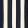 Schumacher Cannes Awning Stripe Denim Fabric