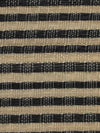 Old World Weavers Dales Horsehair Black / White Upholstery Fabric