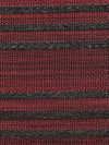 Old World Weavers Lusitano Horsehair Burgundy / Black Upholstery Fabric