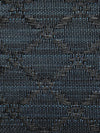 Old World Weavers Jutland Horsehair Blue / Black Upholstery Fabric