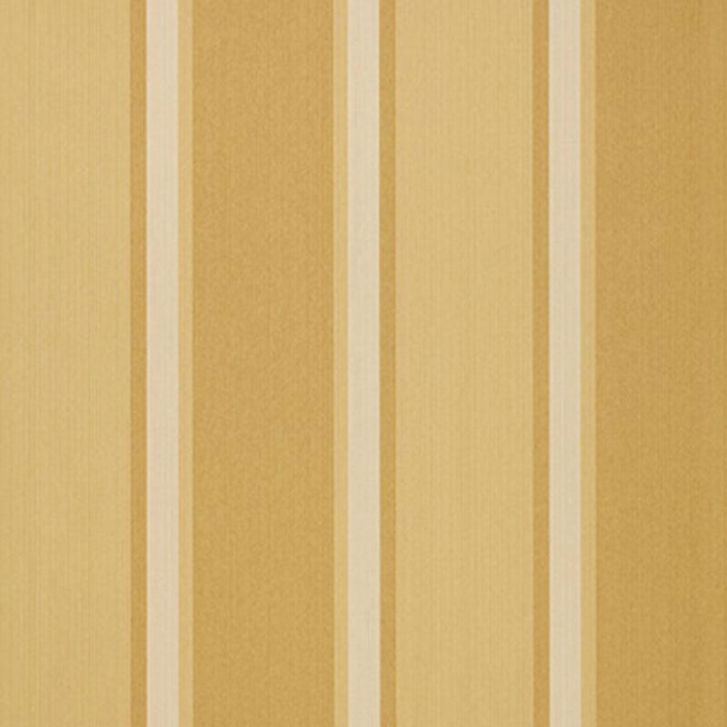 Schumacher Lucera Stripe Camel Wallpaper