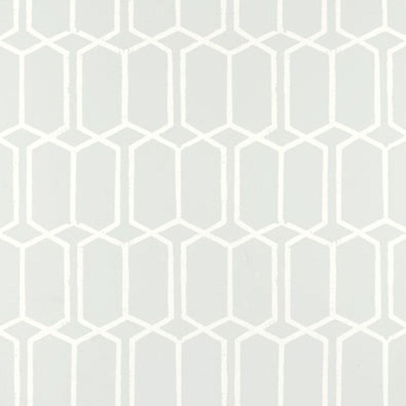 Schumacher Modern Trellis Cirrus Wallpaper – DecoratorsBest