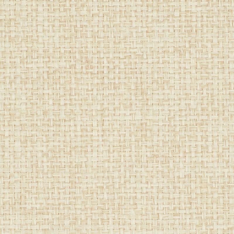 Schumacher Kiko Paperweave Natural Wallpaper