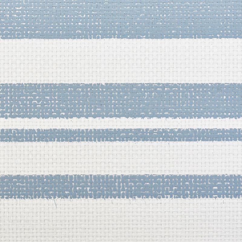 Schumacher Horizon Paperweave Sky Wallpaper