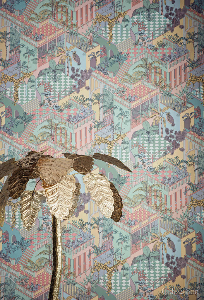 Cole & Son MIAMI PASTEL Wallpaper