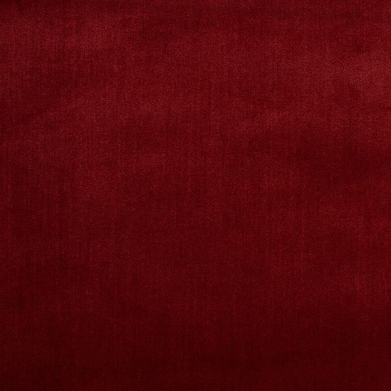 Schumacher Venetian Silk Velvet Garnet Fabric