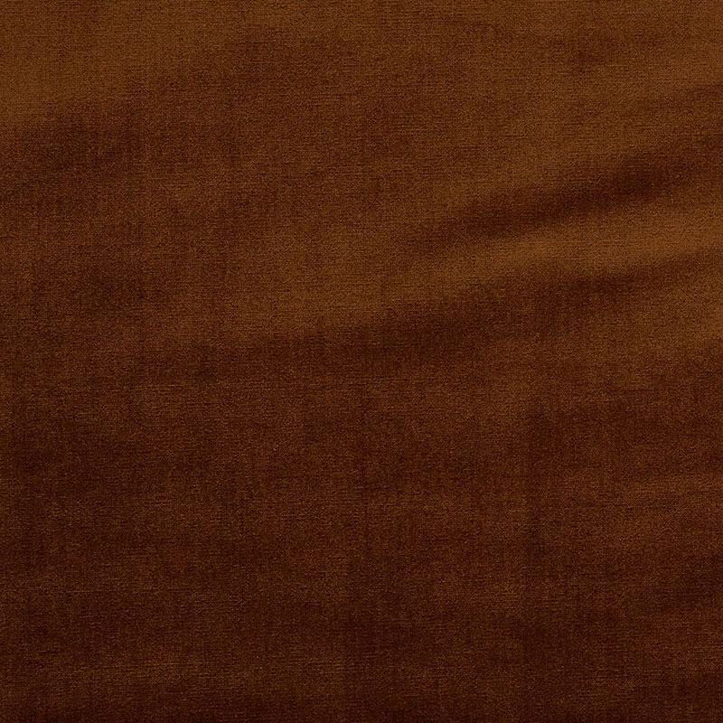 Schumacher Venetian Silk Velvet Russet Fabric