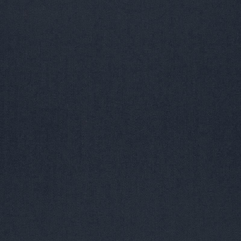 Schumacher Prestwick Wool Satin Indigo Fabric