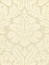 Old World Weavers Villa Regina Damask Ivory Fabric