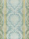 Old World Weavers Petrarca Stripe Celadon Sky Drapery Fabric