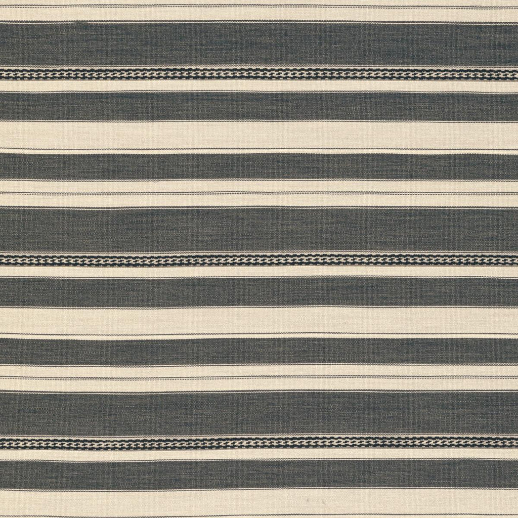 Lee Jofa Entoto Stripe Grey/Ebony Fabric