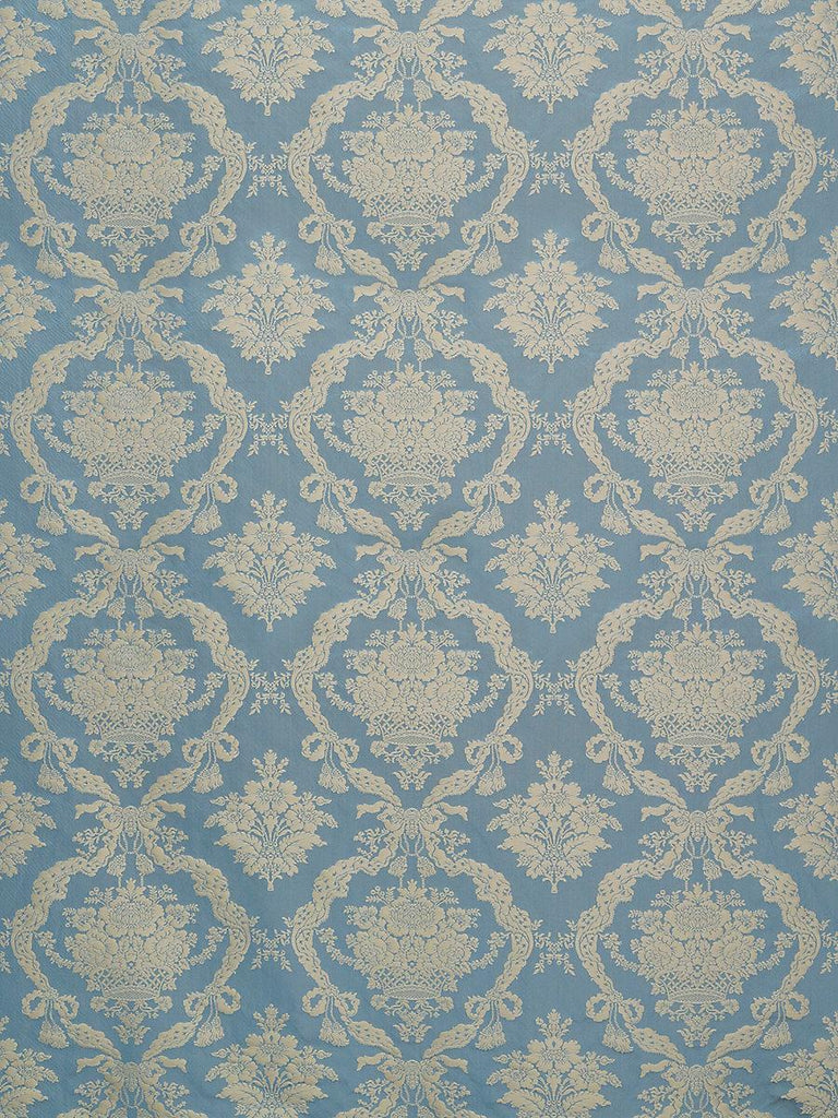 Old World Weavers Petrarca Damasco Sky Fabric