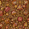 Schumacher Fleurs De Touraine Mahogany Fabric