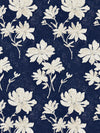 Scalamandre Flore Batik Indigo Fabric