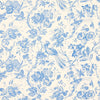 Schumacher Birds Of Paradise Blue Fabric