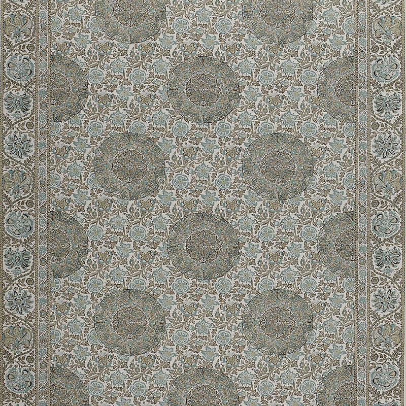 Schumacher Kaya Medallion Mineral Fabric