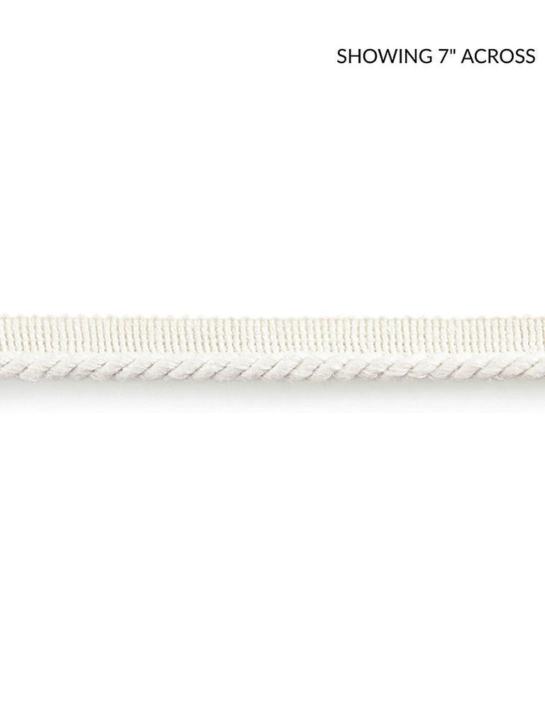 Scalamandre Anders Linen Cord Blanc Trim