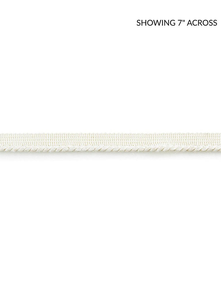 Scalamandre Liam Linen Cord Blanc Trim