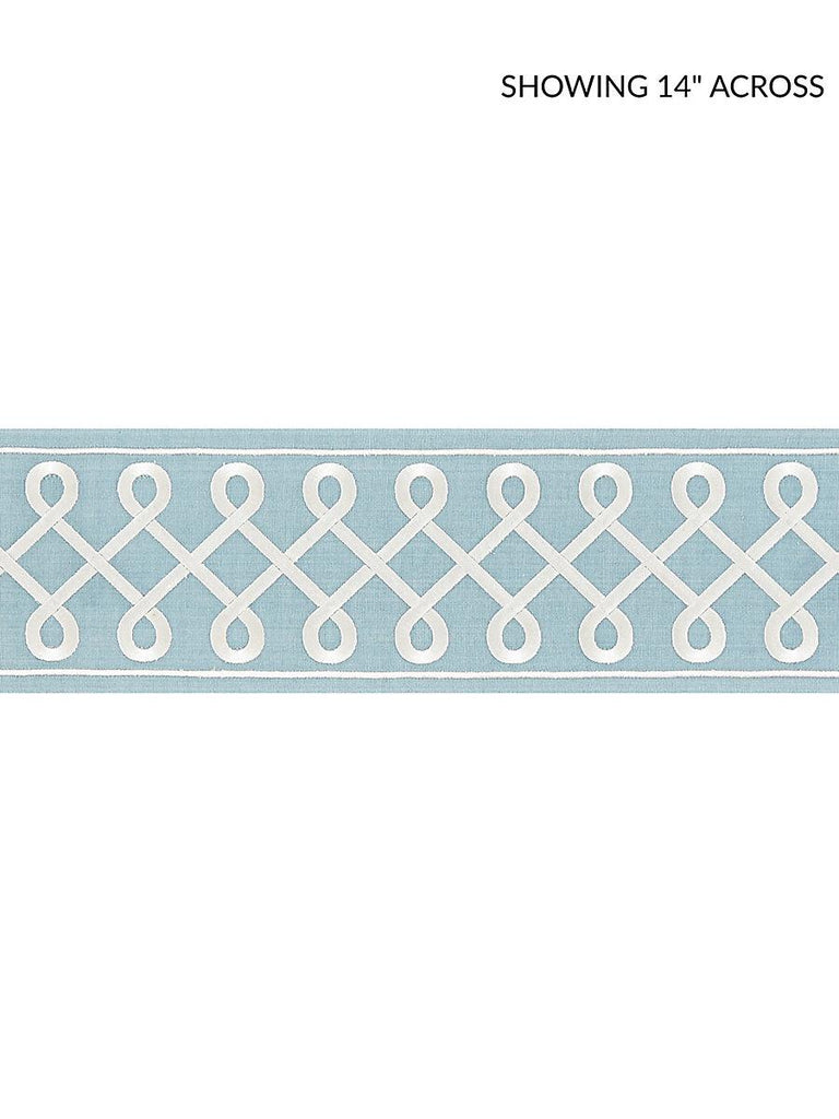 Scalamandre Soutache Embroidered Tape Sky Trim