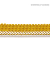 Scalamandre Georgica Braided Cord Brass Trim