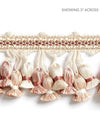 Scalamandre Newport Tassel Fringe Blush Trim