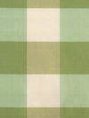 Scalamandre Woodland Check Green & Ivory Fabric