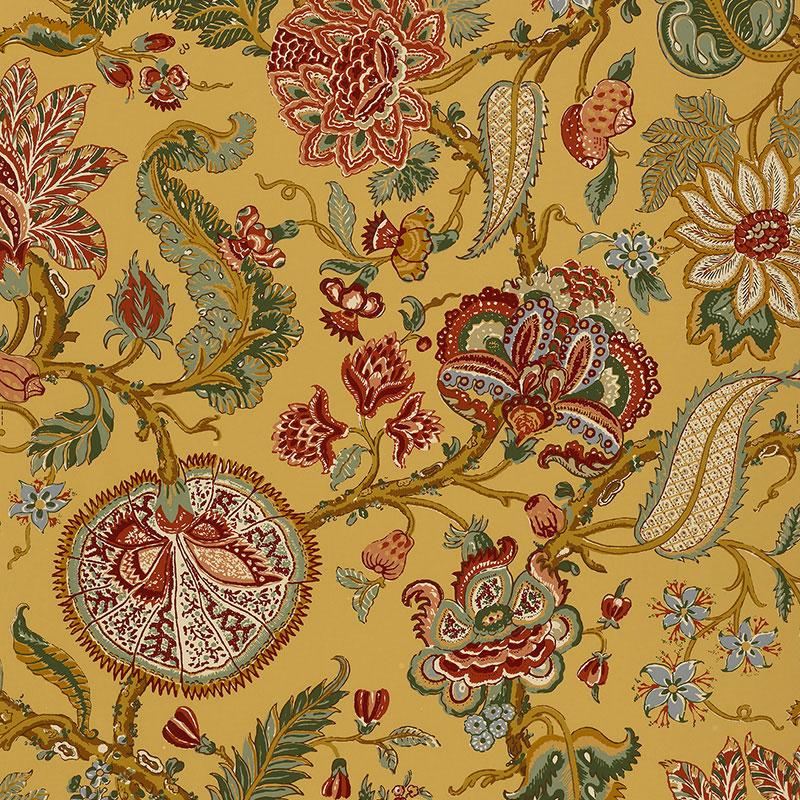 Schumacher Chalfont Sunflower Wallpaper