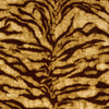 Schumacher Tigre Linen Print Golden Brown Fabric