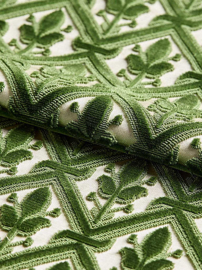 Old World Weavers Bambert Emerald Fabric