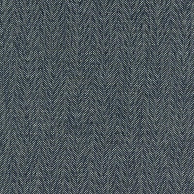 Schumacher Parker Jute Herringbone Denim Fabric