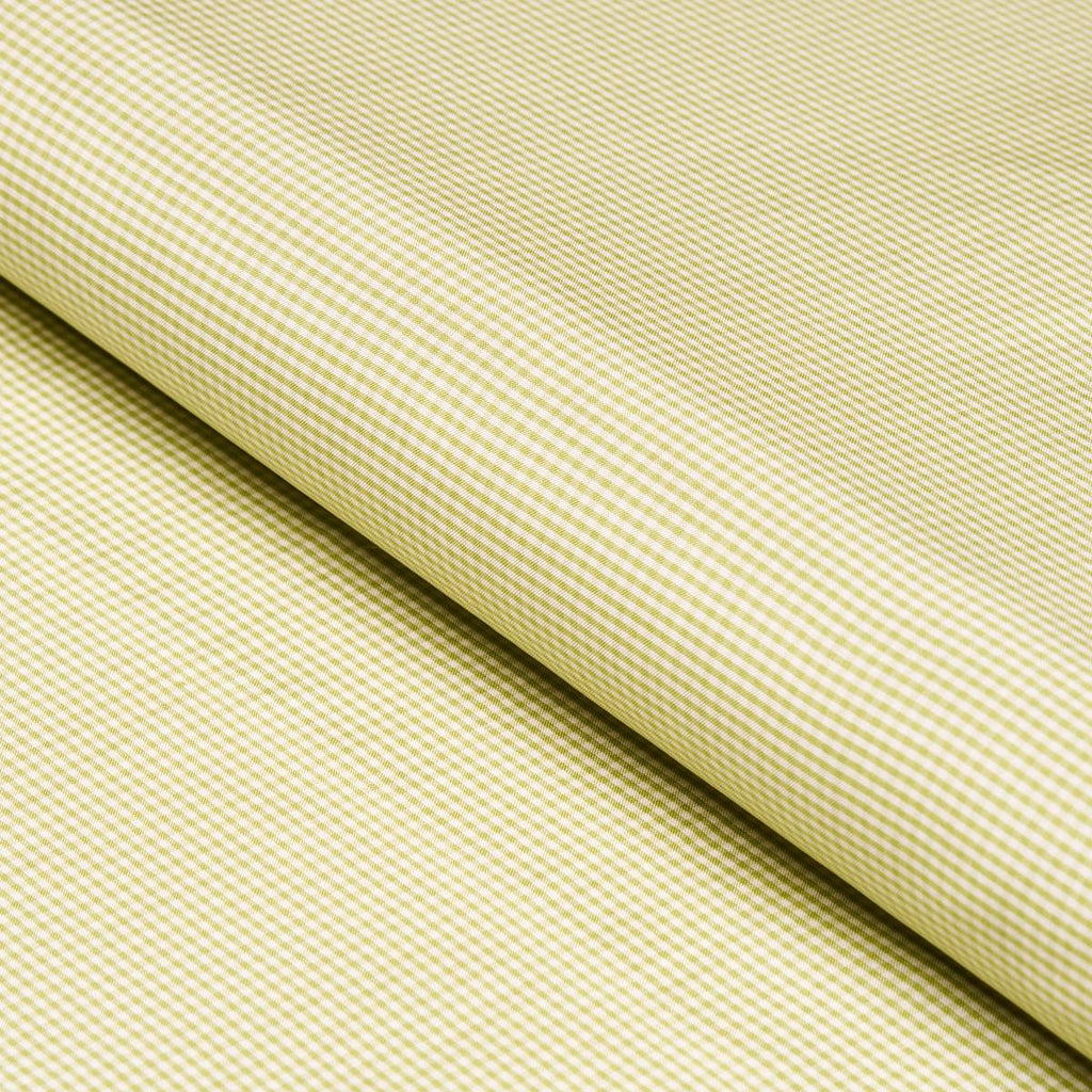 Schumacher Dalton Silk Gingham Chartreuse Fabric