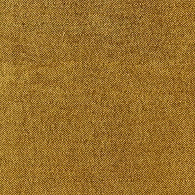 Schumacher Ashcombe Chenille Brass Fabric