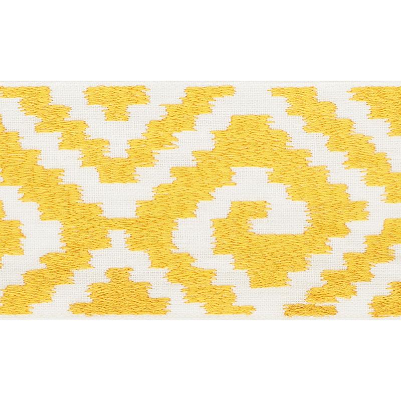 Schumacher Fillmore Tape Yellow Trim