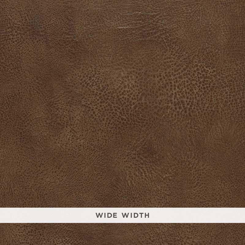 Schumacher Amarillo Black Walnut Wallpaper