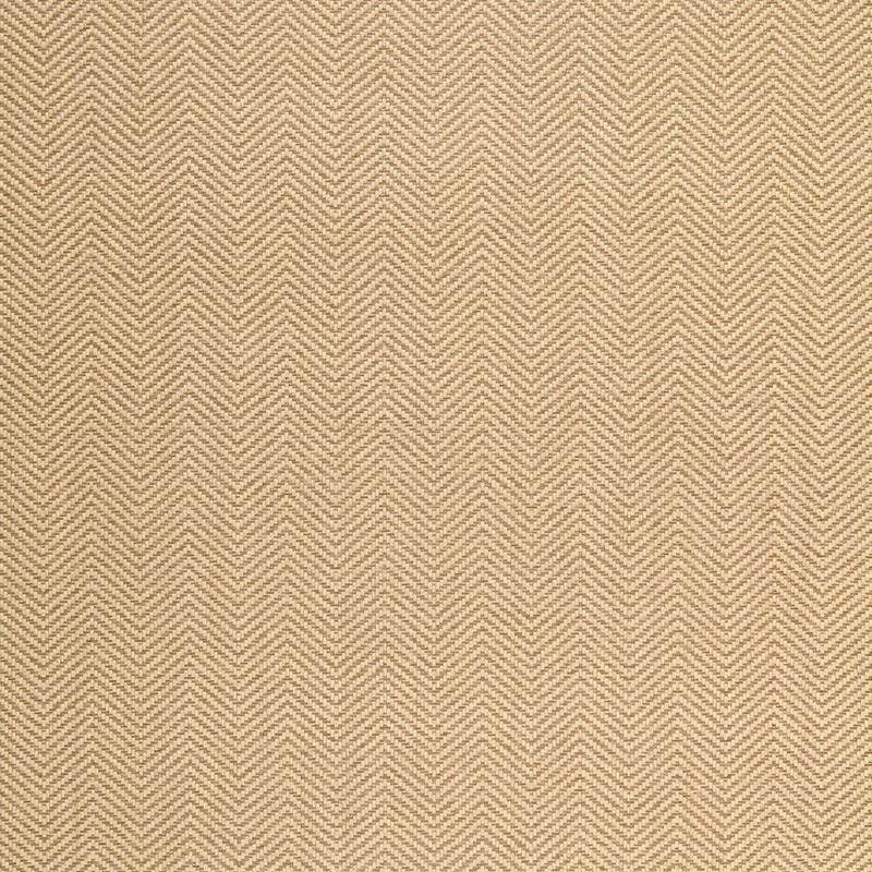 Schumacher Pearce Herringbone Tan Wallpaper