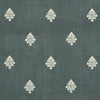 Schumacher Lorenzo Embroidery Midnight Fabric