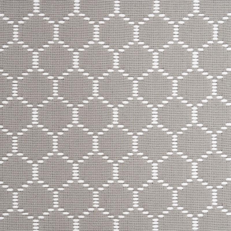 Schumacher Fishnet Grey Fabric