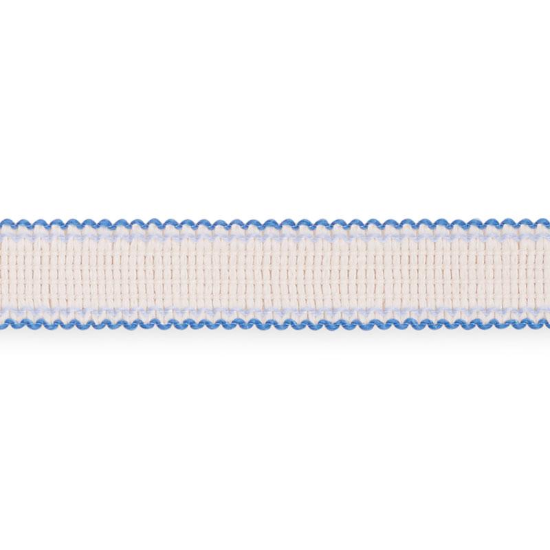 Schumacher Filippa Tape Indoor/Outdoor Delft Trim