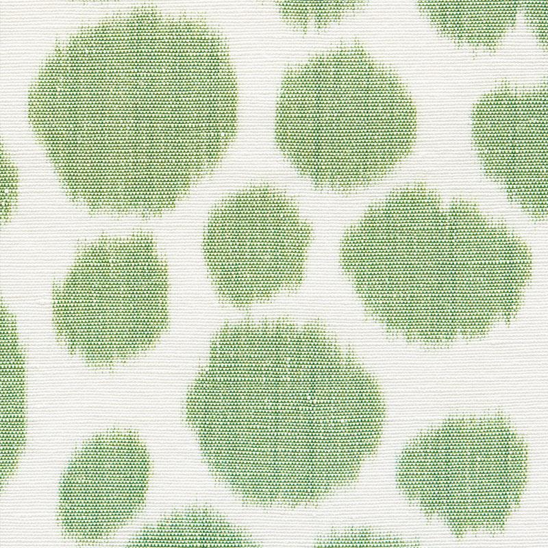 Schumacher Zoe Green Fabric