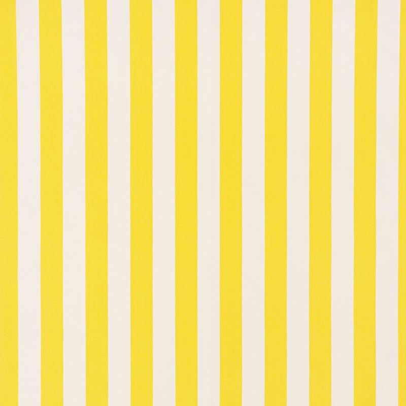 Schumacher Andy Stripe Yellow Fabric