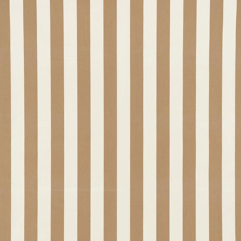 Schumacher Andy Stripe Sand Fabric