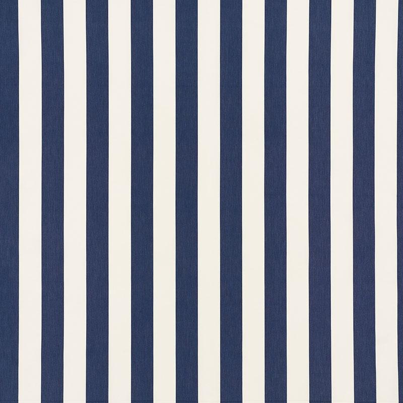 Schumacher Andy Stripe Navy Fabric