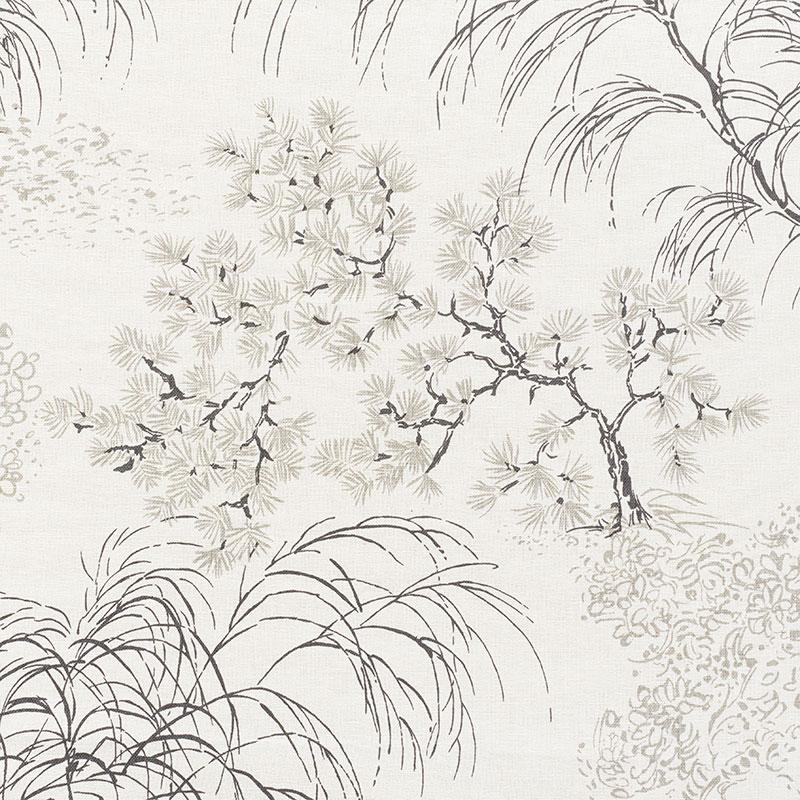 Schumacher Mori Neutral Fabric