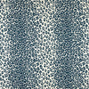 Schumacher Iconic Leopard Ink Fabric