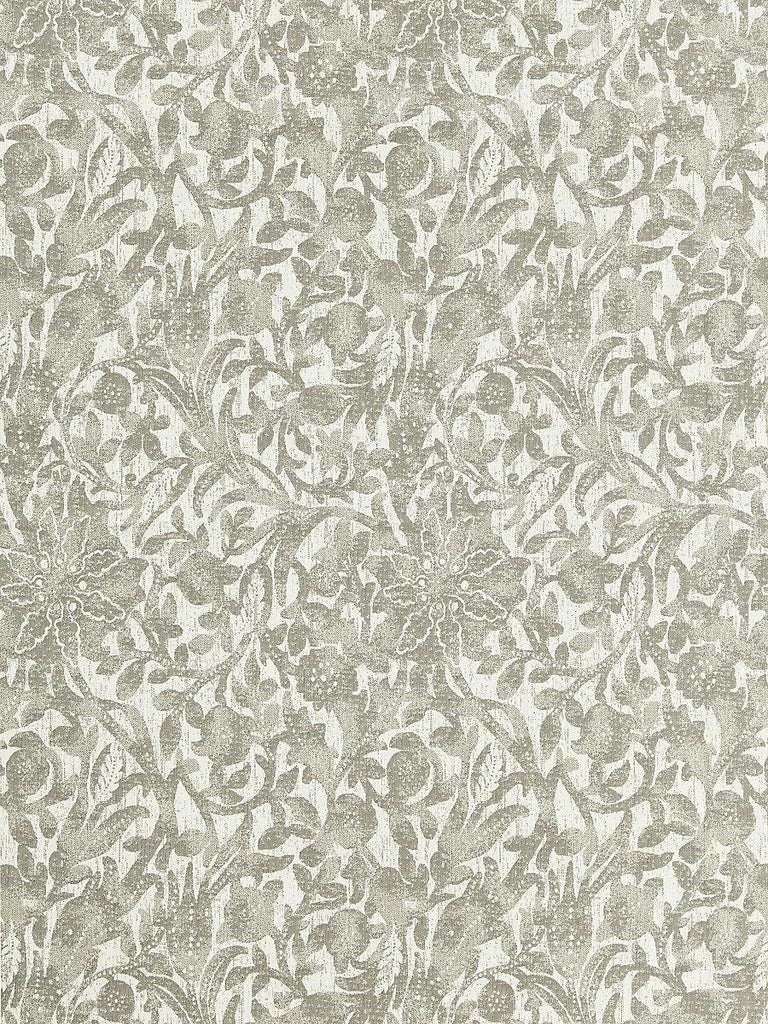 Scalamandre Bali Floral Stone Fabric