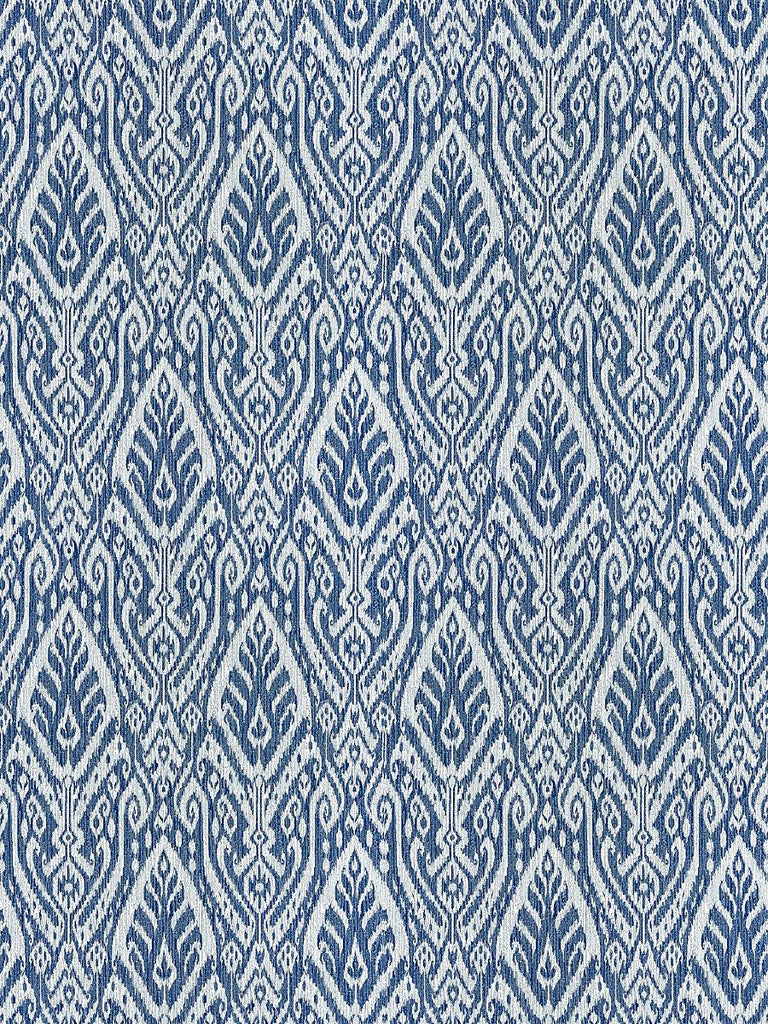 Scalamandre Borneo Ikat Indigo Fabric