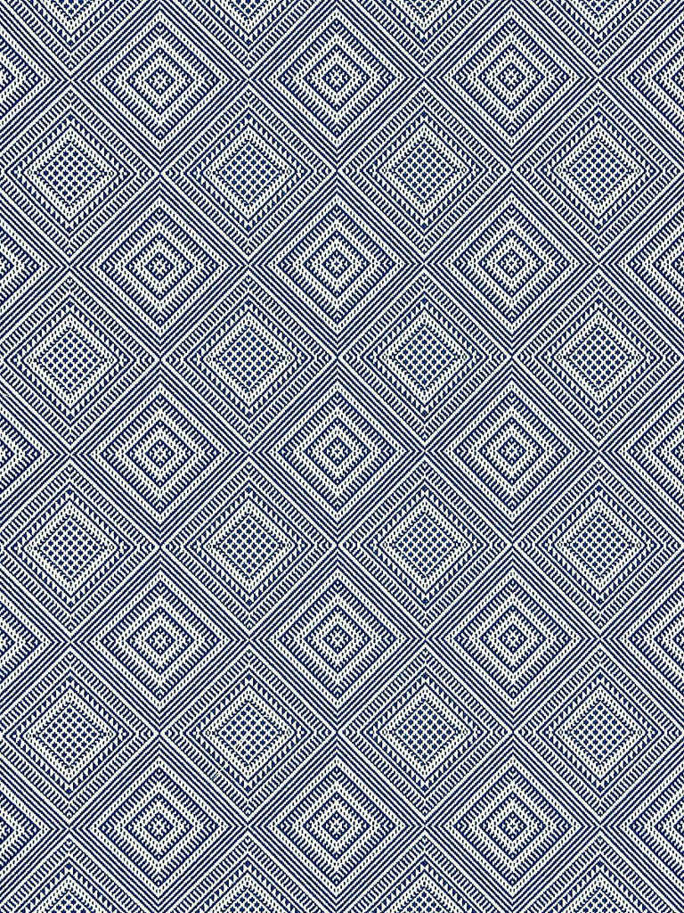 Scalamandre Antigua Weave Indigo Fabric